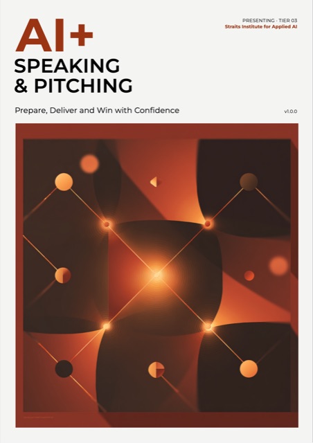 AI+ Speaking & Pitching — front cover
