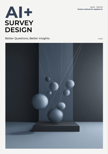 AI+ Survey Design & Analysis — front cover