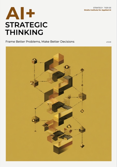 AI+ Strategic Thinking — front cover