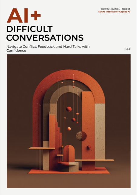 AI+ Difficult Conversations — front cover
