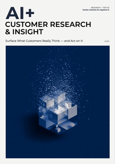 AI+ Customer Research & Insight — front cover