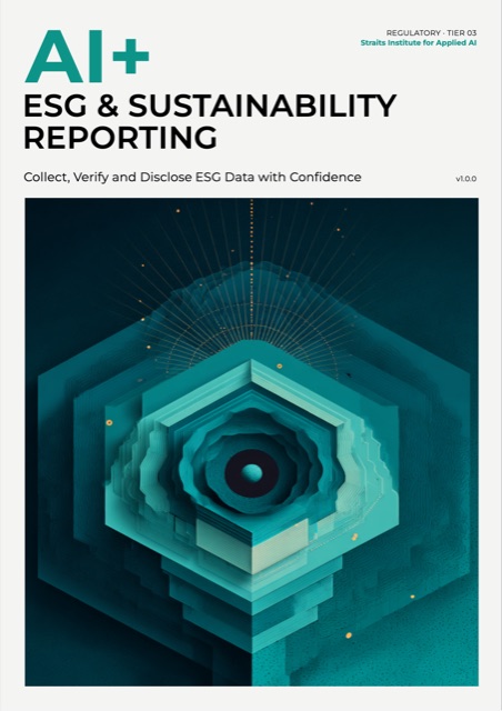 AI+ ESG & Sustainability Reporting — front cover